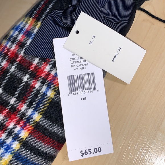 TOMMY HILFIGER Tartan Plaid Scarf - Picture 4 of 7